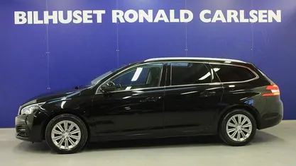 Sortmetal Brugt 2018 Peugeot 308 Allure+ Stationcar | 104.900 kr. (God pris)