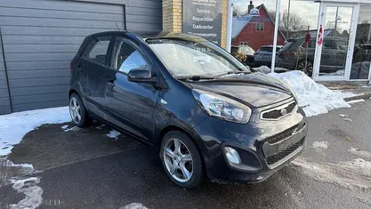 Brugt Kia Picanto Active 69 HK (50 kW) 2012 Sort Hatchback