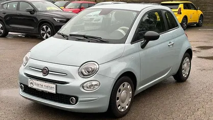 Lysblå Brugt 2023 Fiat 500 Comfort | 119.700 kr. (God pris)