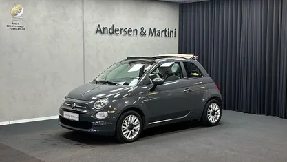Grå Brugt 2016 Fiat 500C Pop Star Cabriolet | 69.700 kr. (Fair pris)
