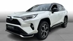 Pearl white/attitude black Brugt 2021 Toyota RAV4 H3 Style SUV | 369.900 kr. (Fair pris)
