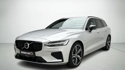 Sølvmetal Brugt 2021 Volvo V60 R-Design Stationcar | 319.900 kr. (Fair pris)