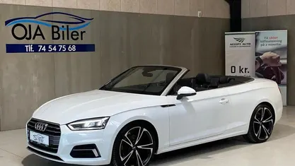 Brugt Audi A5 Cabriolet 190 HK (139 kW) 2017 Hvid Cabriolet