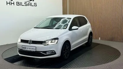 Hvid Brugt 2016 VW Polo Comfortline Hatchback | 69.700 kr. (Fair pris)