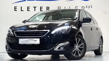 Sort Brugt 2016 Peugeot 308 Allure Stationcar | 74.900 kr. (Fair pris)