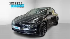 Sort Brugt 2022 Tesla Model Y Long Range SUV | 264.900 kr. (God pris)