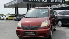 Rød Brugt 2000 Toyota Yaris Verso Sol MPV | 18.900 kr.