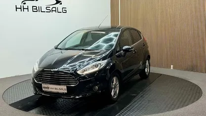 Brugt Ford Fiesta Titanium 100 HK (73 kW) 2013 Sort Hatchback