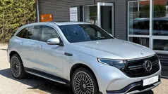 Sølvmetal Brugt 2020 Mercedes EQC400 AMG line SUV | 348.900 kr. (Fair pris)