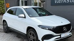 Hvid Brugt 2025 Mercedes EQA250+ AMG line SUV | 344.900 kr. (Fair pris)