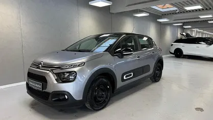 Graametal Brugt 2021 Citroën C3 PureTech Hatchback | 92.200 kr. (God pris)