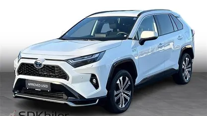 040 pure white Brugt 2022 Toyota RAV4 Hybrid Business Edition SUV | 314.900 kr. (Fair pris)