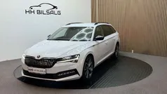 Sølvmetal Brugt 2020 Skoda Superb SportLine Stationcar | 249.700 kr. (Fair pris)
