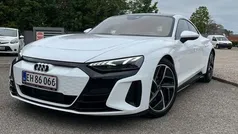 Hvid Brugt 2022 Audi e-tron GT quattro Ambiente Sedan | 619.900 kr. (Fair pris)
