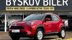 Mørkrødmetal Brugt 2022 Toyota Yaris Hybrid Active | 226.495 kr. (Fair pris)