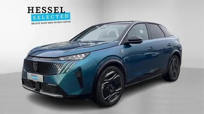 Blå Brugt 2024 Peugeot e-3008 GT SUV | 267.900 kr. (Fair pris)