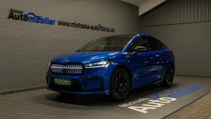 Blåmetal Brugt 2023 Skoda Enyaq iV SportLine SUV | 319.900 kr. (Fair pris)