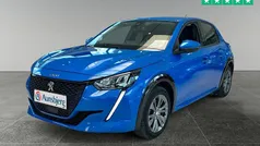 Blå met. Brugt 2021 Peugeot e-208 Allure Hatchback | 114.500 kr. (Fair pris)
