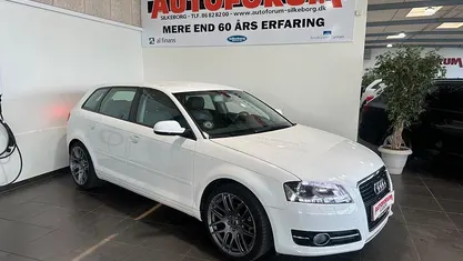 Brugt Audi A3 Sportback Ambition 125 HK (91 kW) 2012 Hvid Hatchback