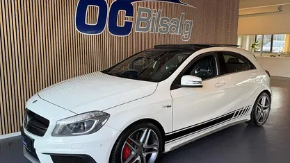 Brugt Mercedes A45 AMG AMG 360 HK (264 kW) 2014 Hvid Hatchback
