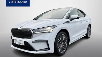 Brugt Skoda Enyaq iV 210 kW (286 HK) 2024 Hvid SUV