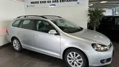 Sølvmetal Brugt 2011 VW Golf Comfortline Stationcar | 49.900 kr.