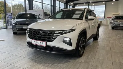 Polar white Brugt 2021 Hyundai Tucson Advanced SUV | 199.900 kr. (Fair pris)