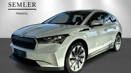 Hvidmetal Brugt 2021 Skoda Enyaq iV Suite SUV | 244.800 kr. (Fair pris)