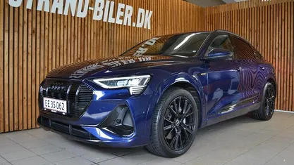 Brugt Audi e-tron S-Line 300 kW (408 HK) 2020 Blåmetal SUV