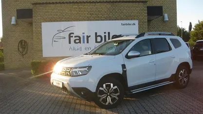 Hvid Brugt 2022 Dacia Duster Prestige SUV | 219.900 kr. (Fair pris)