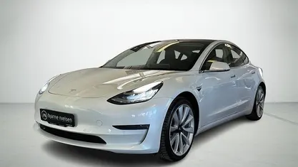 Brugt Tesla Model 3 Long Range AWD 325 kW (442 HK) 2020 Hvidmetal Sedan