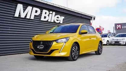 Brugt Peugeot 208 100 HK (73 kW) 2022 Gul Hatchback