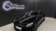 Sort Brugt 2017 Mercedes C220 AMG line Sedan | 239.500 kr. (Super pris)