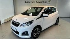 Hvid Brugt 2019 Peugeot 108 Allure+ Hatchback | 79.800 kr. (Fair pris)