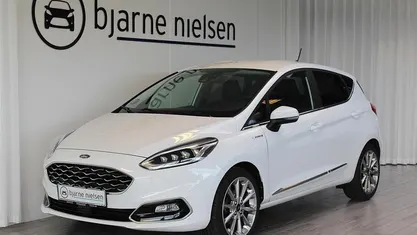 Hvid Brugt 2018 Ford Fiesta Vignale Hatchback | 99.900 kr. (Fair pris)