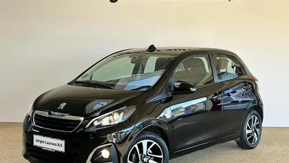 Sortmetal Brugt 2019 Peugeot 108 Allure+ Hatchback | 79.800 kr. (Fair pris)