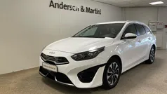 Deluxewhite Brugt 2022 Kia Ceed Sportswagon Stationcar | 179.900 kr. (God pris)