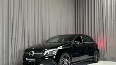 Sort Brugt 2017 Mercedes A180 AMG line | 164.900 kr. (Fair pris)