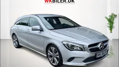 Sølvmetal Brugt 2018 Mercedes CLA200 Shooting Brake AMG line Stationcar | 179.900 kr. (Super pris)