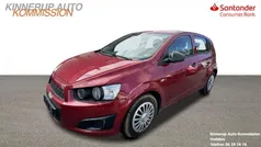 Rød Brugt 2013 Chevrolet Aveo LT Hatchback | 36.900 kr. (God pris)