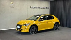 Gul Brugt 2022 Peugeot e-208 GTi Hatchback | 163.900 kr. (Fair pris)