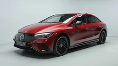 Rød Brugt 2024 Mercedes EQE350 AMG line Sedan | 499.900 kr. (Fair pris)