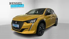 Gul Brugt 2022 Peugeot e-208 GT Hatchback | 139.900 kr. (God pris)