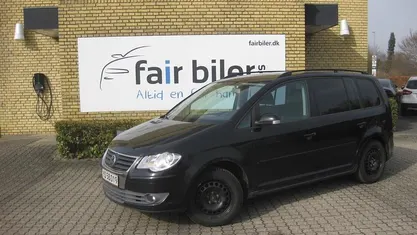 Brugt VW Touran Conceptline 140 HK (102 kW) 2007 Sort MPV
