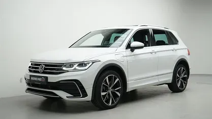 Brugt VW Tiguan R-line 245 HK (180 kW) 2021 Sølvmetal SUV
