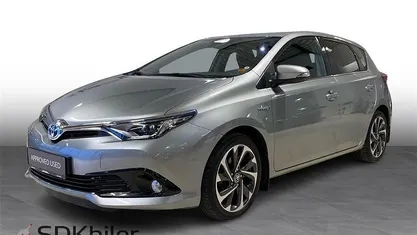 Granite grey Brugt 2015 Toyota Auris Hybrid H2 Hatchback | 124.900 kr. (Fair pris)