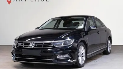 Brugt VW Passat R-line 150 HK (110 kW) 2017 Sortmetal Sedan