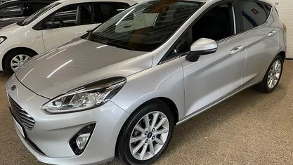 Brugt Ford Fiesta Titanium 125 HK (91 kW) 2018 Sølvmetal Hatchback
