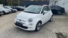 Hvid Brugt 2016 Fiat 500C Lounge Cabriolet | 59.900 kr. (God pris)