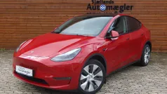 Rød Brugt 2022 Tesla Model Y Long Range SUV | 250.000 kr. (God pris)